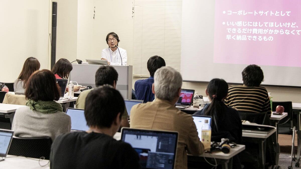写真：小佐々さんのセッションのセミナー風景